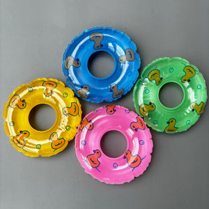 Mini blow up swimming ring. Bath time photo prop.