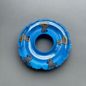 Mini blow up swimming ring. Bath time photo prop.