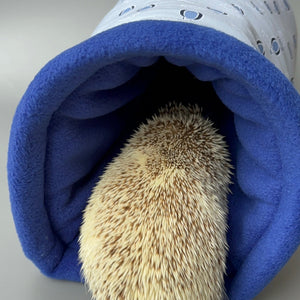 Hot air baloon bunker. Hedgehog and guinea pig bed. Padded fleece lined house.