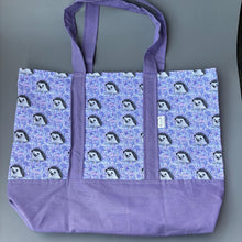 Load image into Gallery viewer, Happy Quills shopping bag. Reusable tote bag. Pet lover bag.